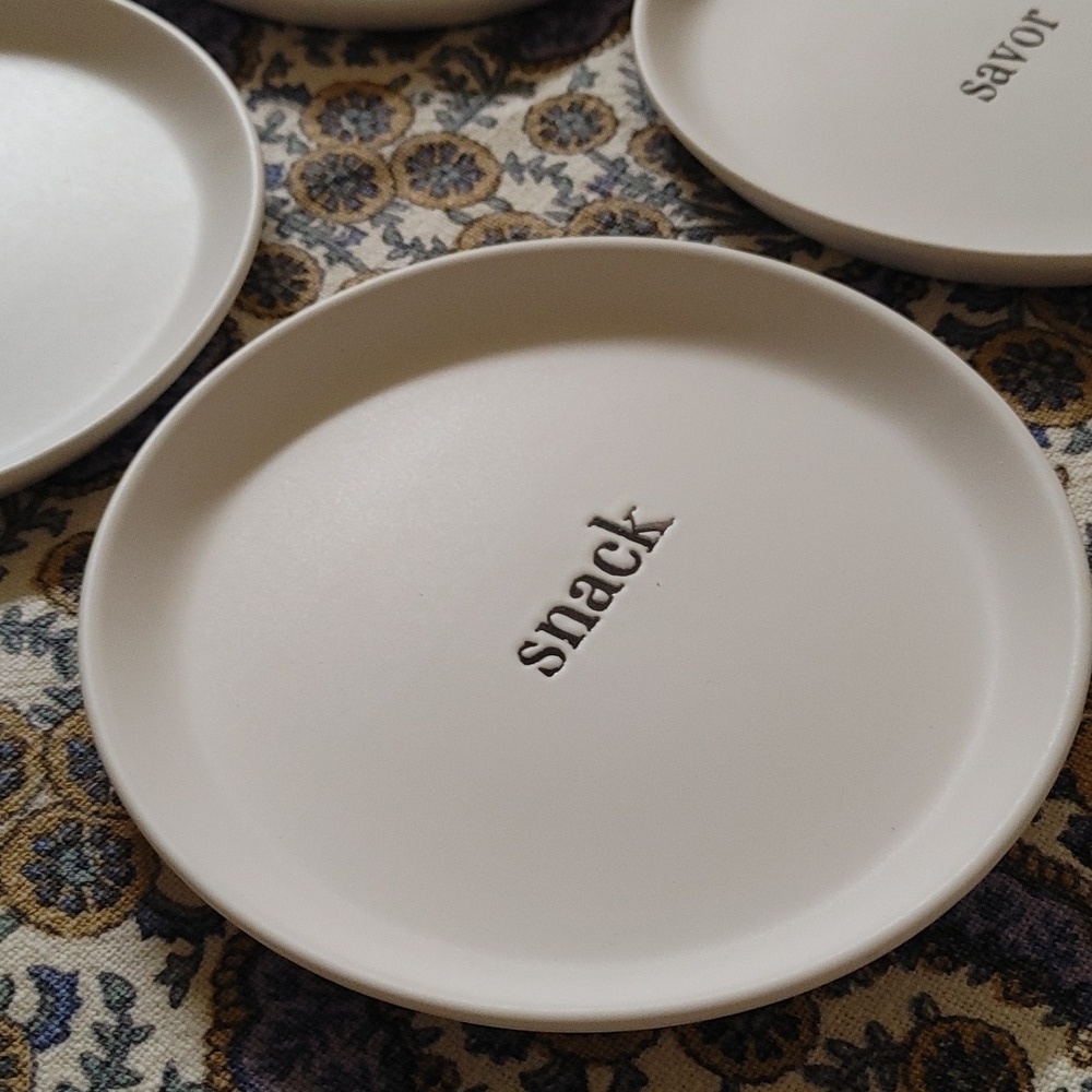 NIB Santa Barbara Design Studio 4 Luncheon Plates w Description